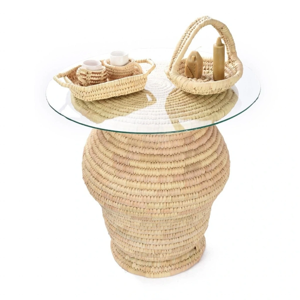 Lobelia Hasır Sehpa _ 50 Cm