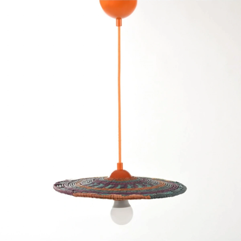 Malva Hasır Tavan Aydınlatma