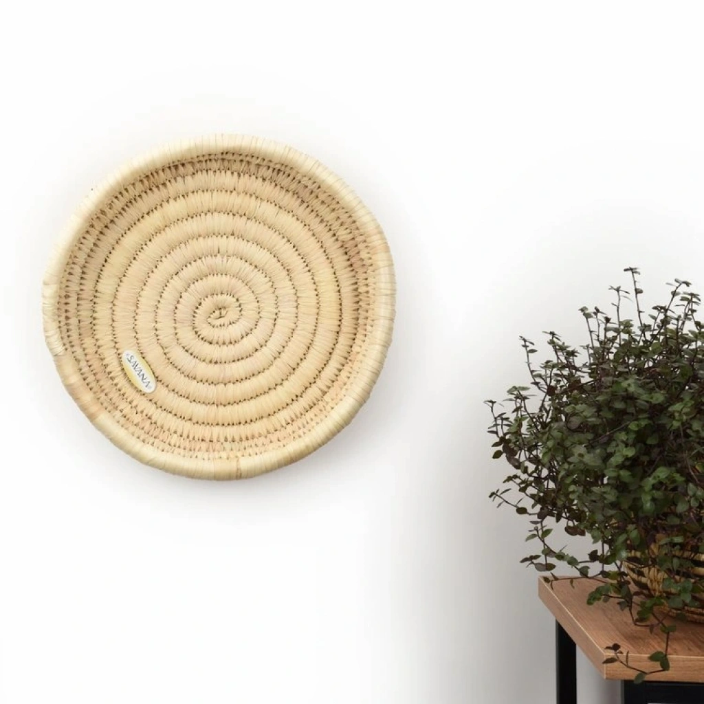 Olea Hasır Duvar Tabağı Orta Boy