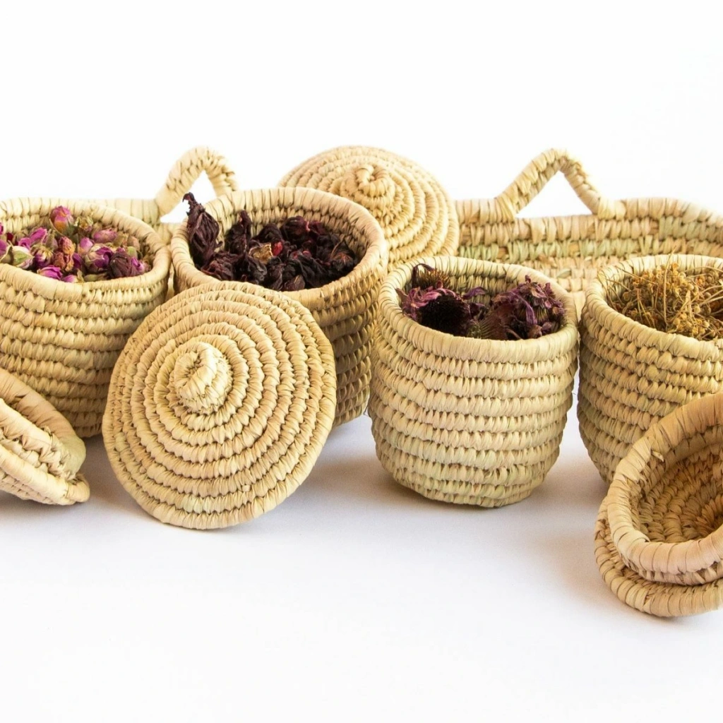 Robinia Hasır Kutu 4lü set