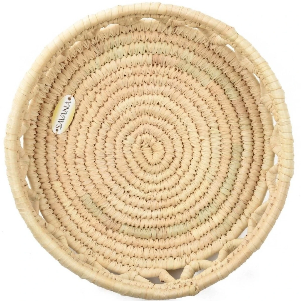 Salvia Hasır Duvar Tabağı _ 35 Cm