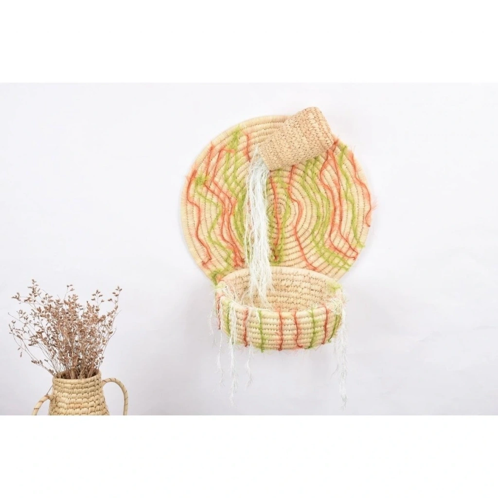 Urtica Hasır Duvar Süsü _ 40 Cm