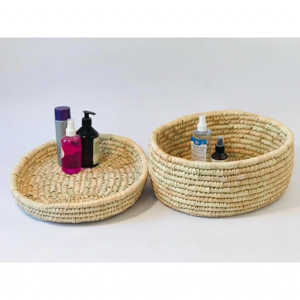 Viscum Hasır Kutu, Banyo Düzenleyici (40X30X20 CM)