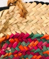 Chicory Doğal Hasır Saksı_ renkli - 32x40 cm