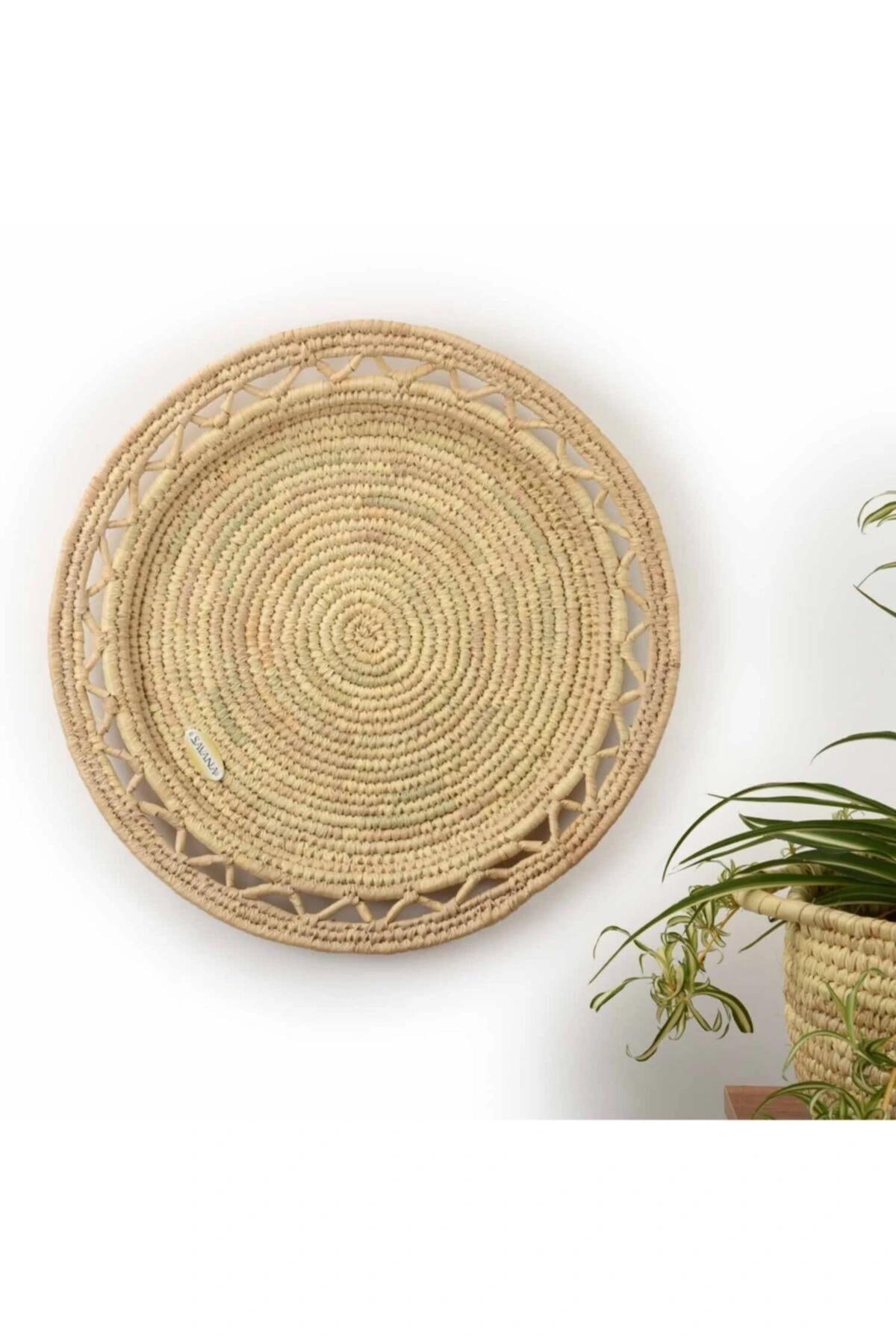 Cydonia Hasır Duvar Tepsi_ 45 Cm