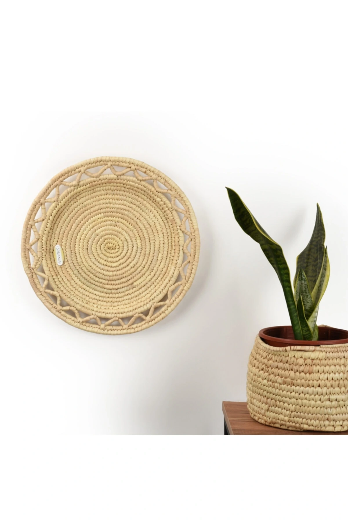 Cydonia Hasır Duvar Tepsi_ 35 Cm