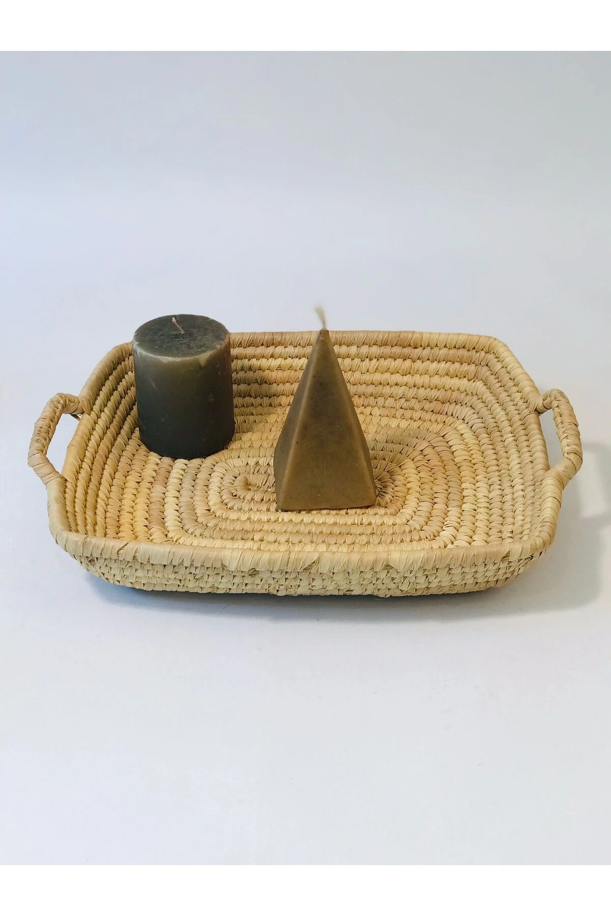 Glove Hasır Tepsi Büyük Boy_ 30 Cm