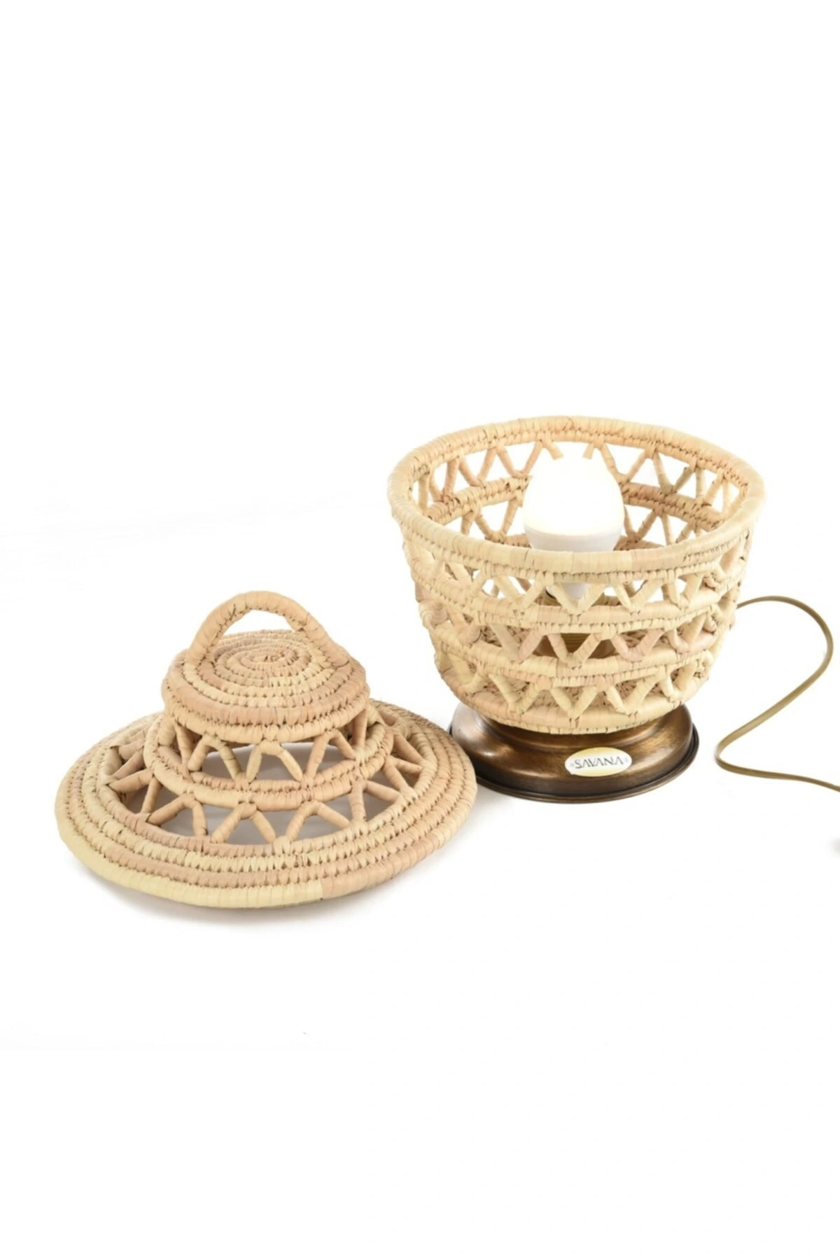 Mosi Hasır Masa Lambası