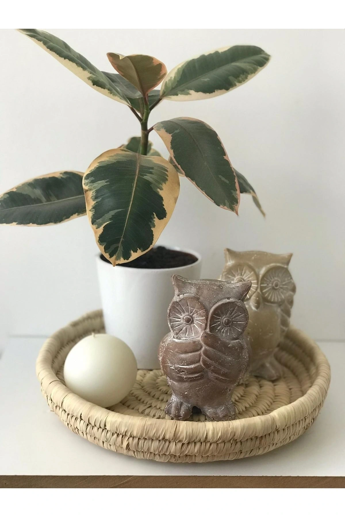 Syrınga Hasır Tepsi Orta Boy