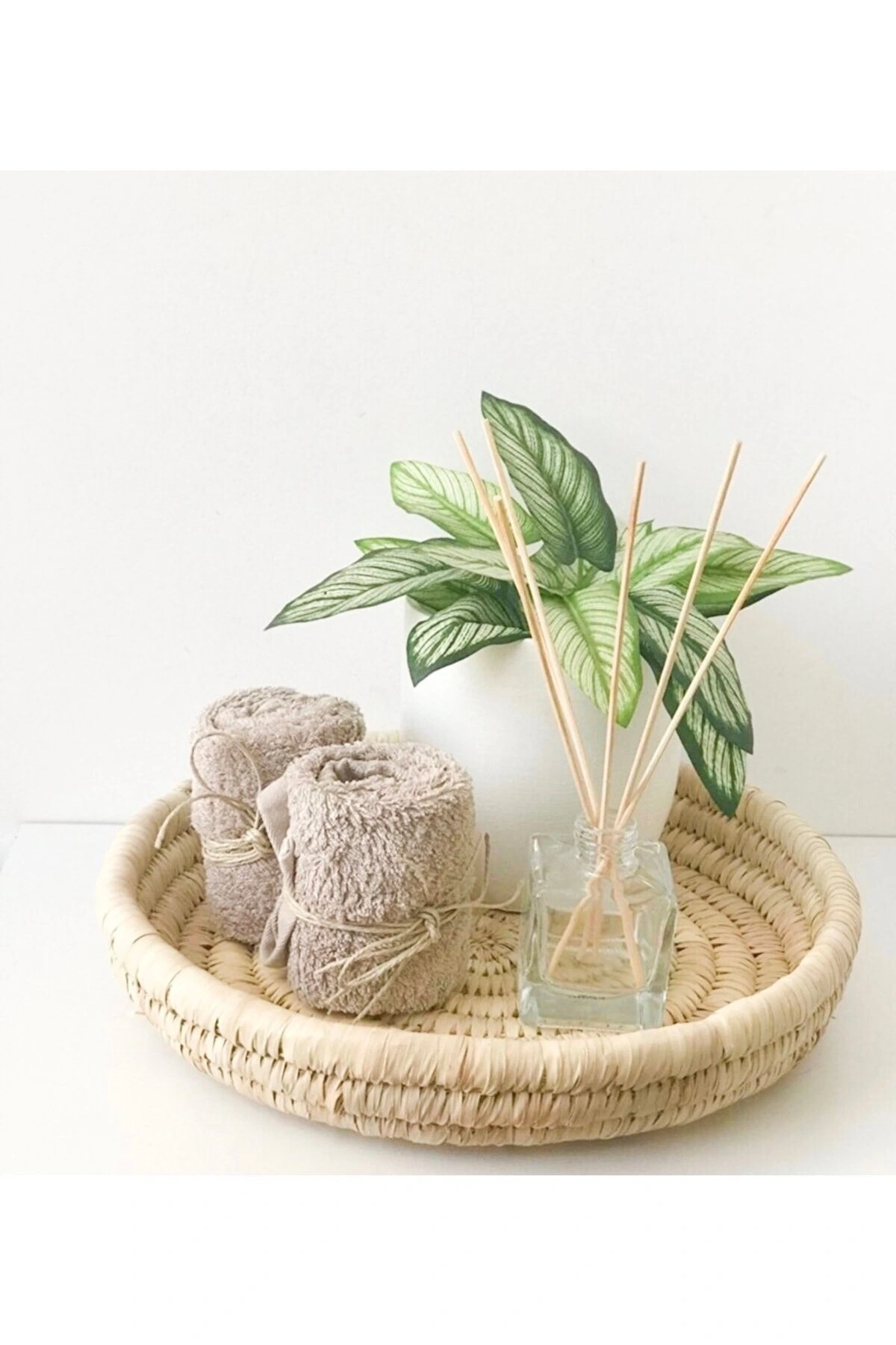 Syrınga Hasır Tepsi Büyük Boy_30 Cm