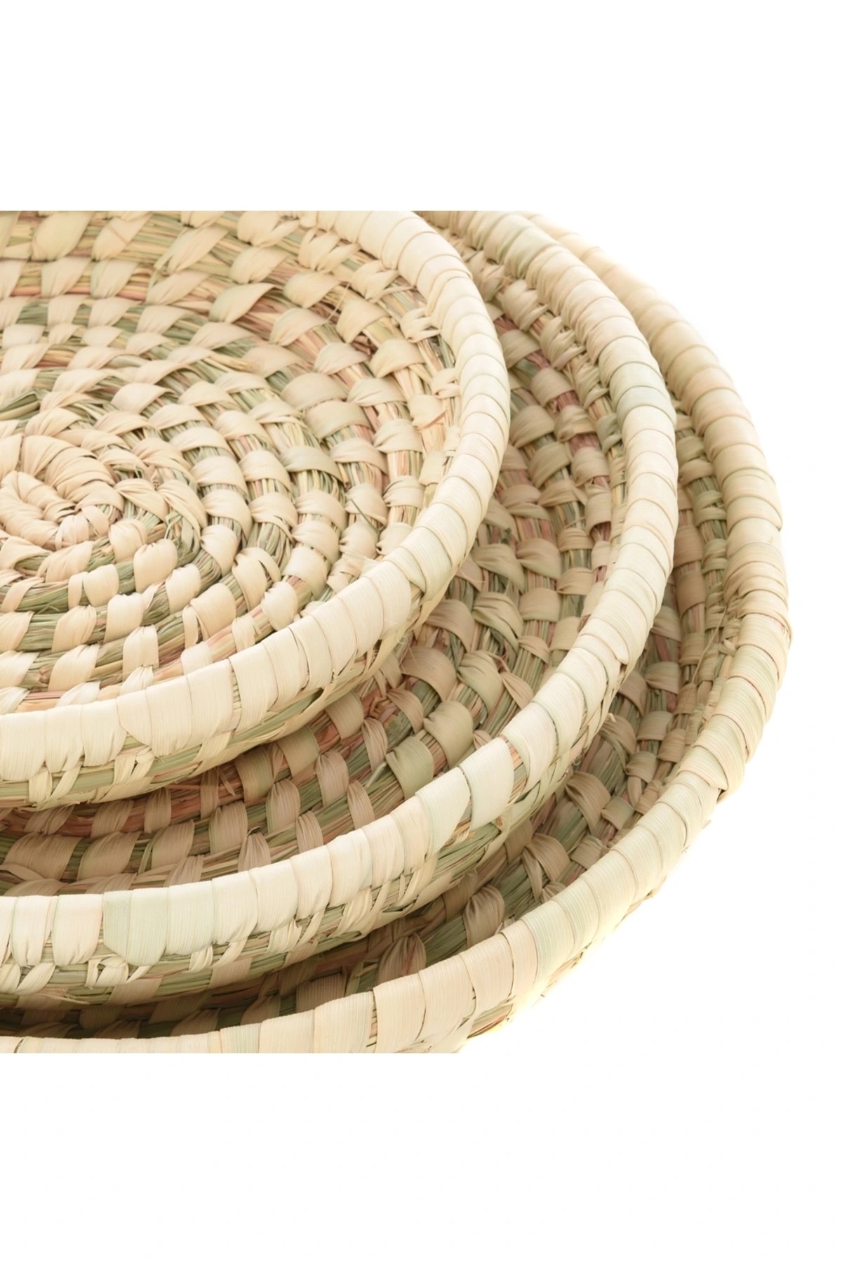 Laurel Hasır Tepsi Seti