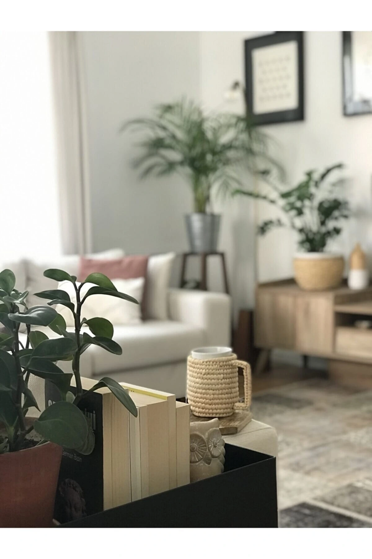 Avena Hasır Dekoratif Kupa Bardak Kılıfı