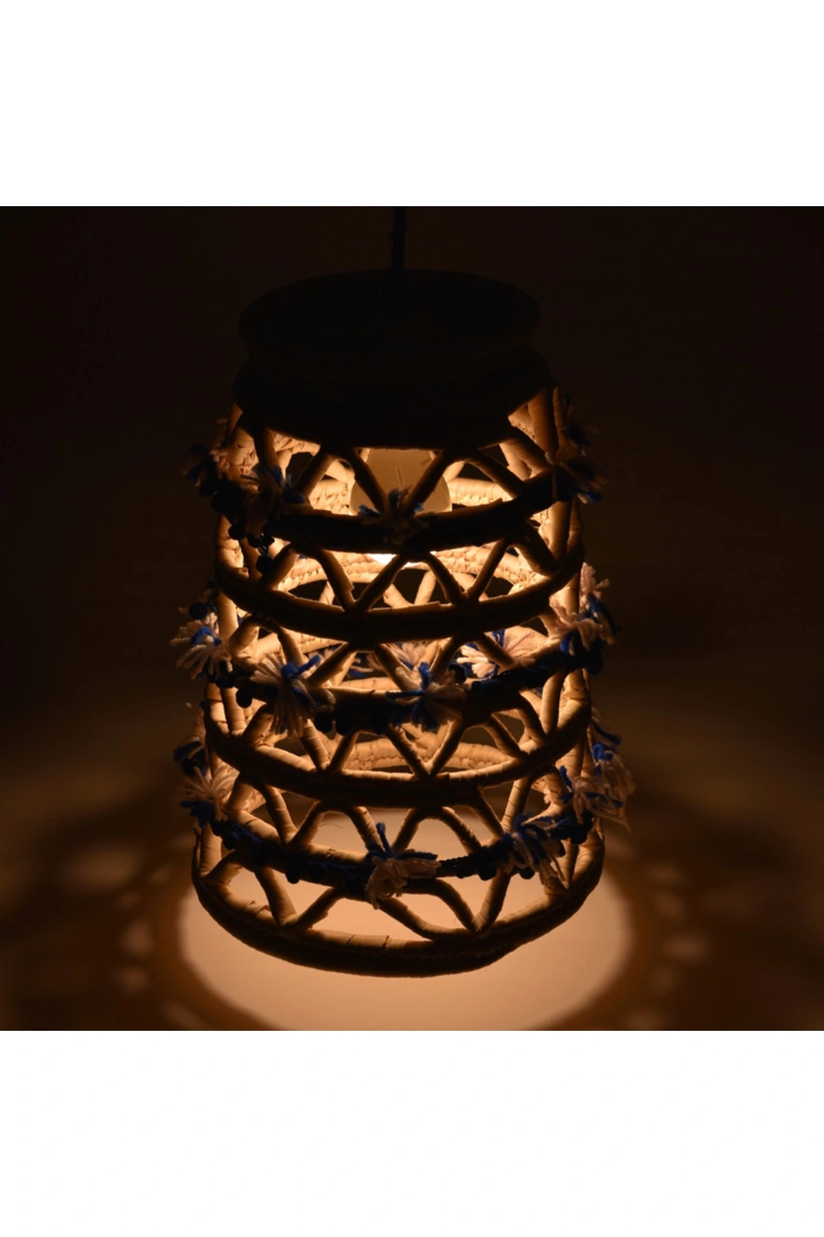 Bryony Doğal Hasır Tavan Aydınlatma