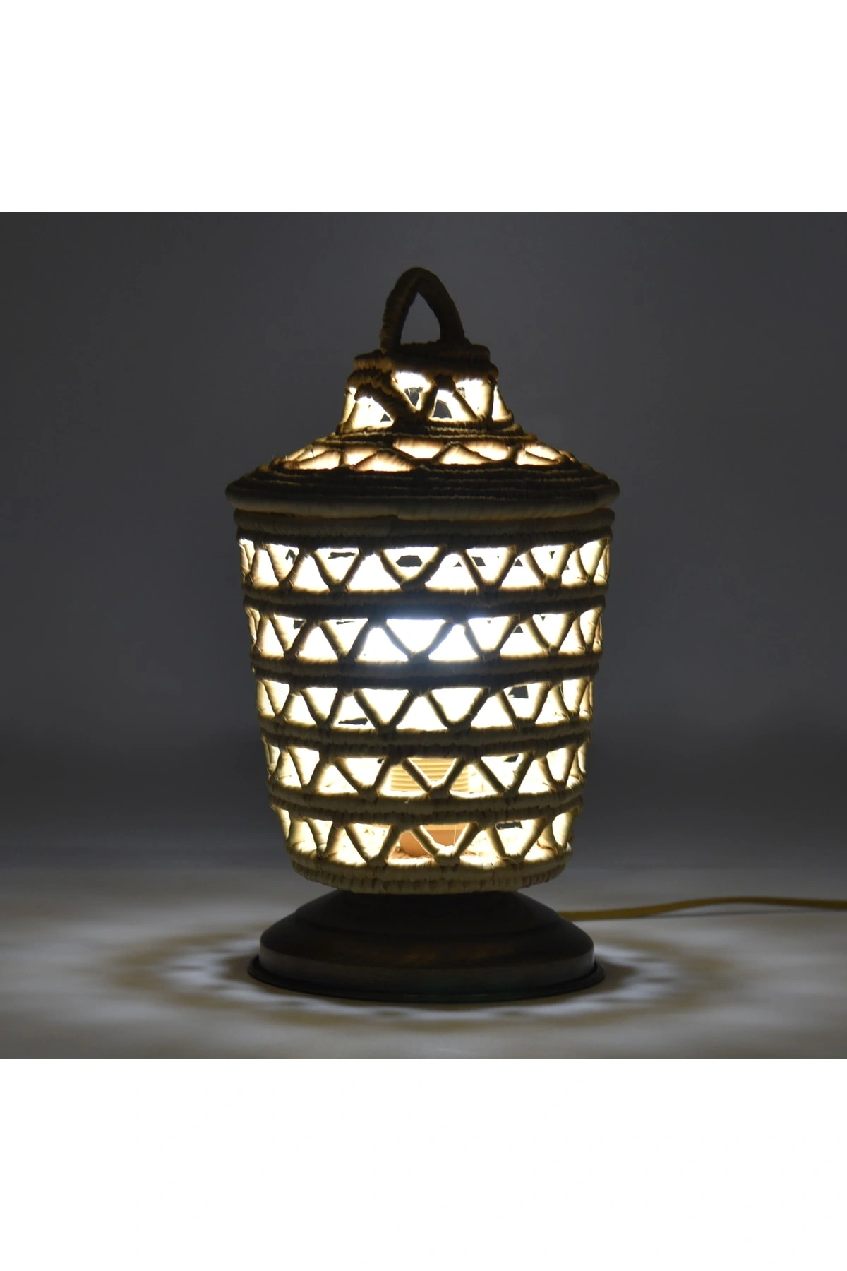 Teasel Hasır Masa Lambası