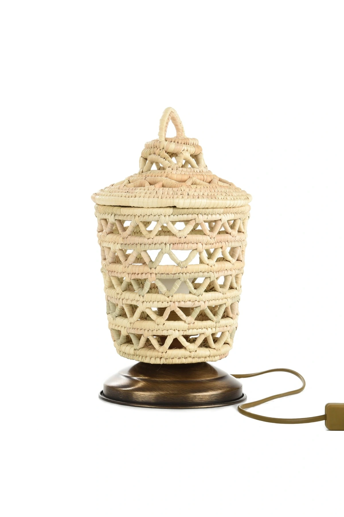 Teasel Hasır Masa Lambası