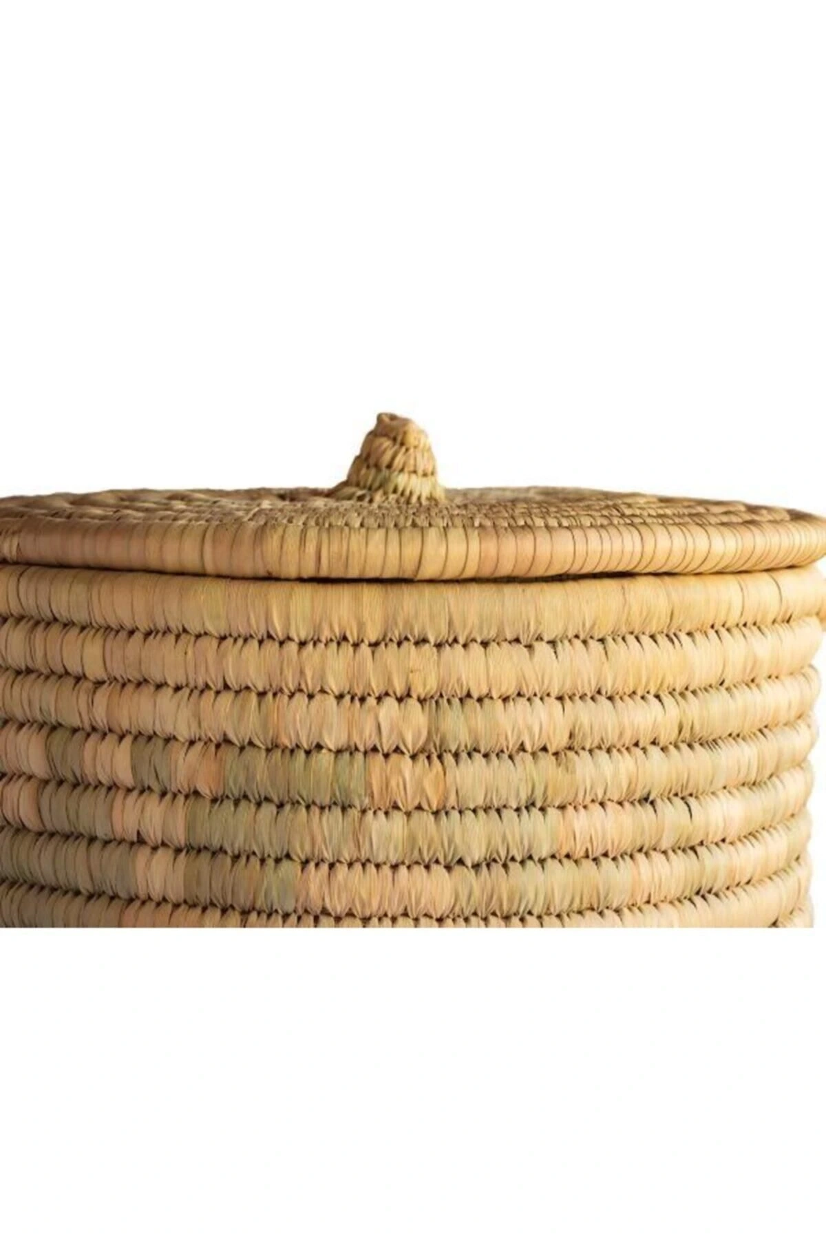 Juliet Hasır Sepet Büyük Boy (YÜKSEKLİK 50 CM X ÇAP 45 CM)