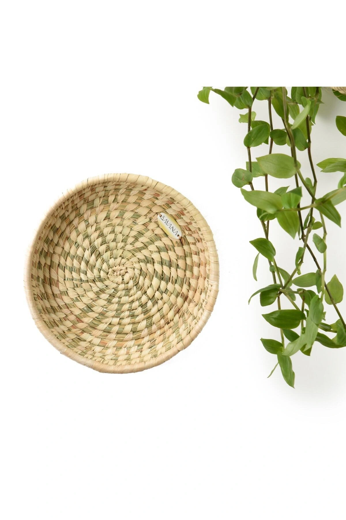 Larıx Hasır Duvar Tabağı Seti