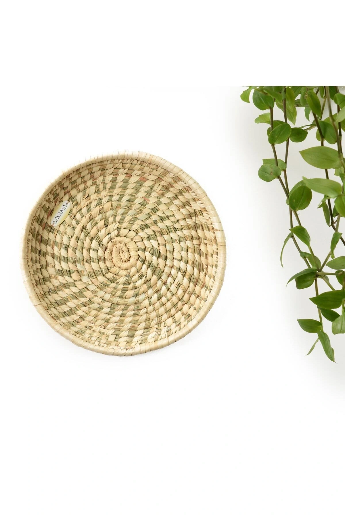 Larıx Hasır Duvar Tabağı Seti