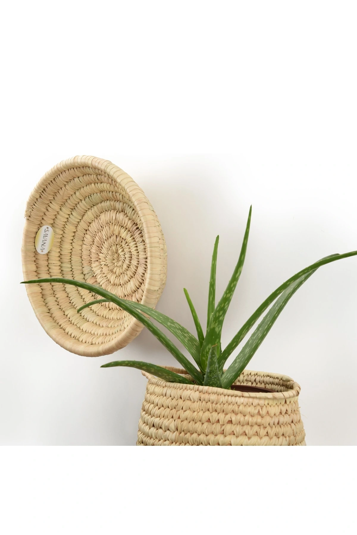 Festuca Hasır Duvar Tabağı Seti