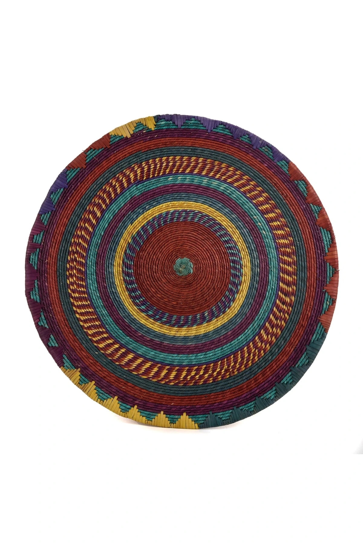 Nemesıa Hasır Duvar Tabağı _ 70 cm