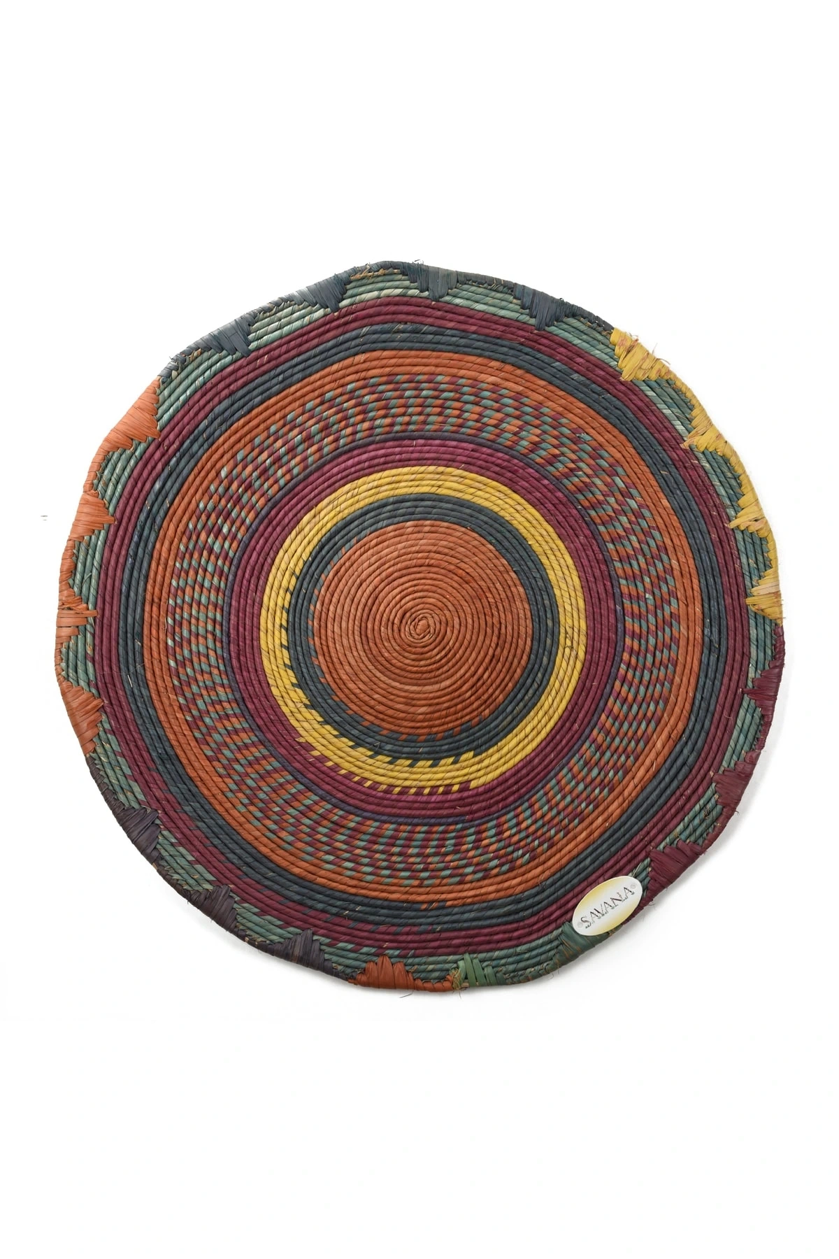 Nemesıa Hasır Duvar Tabağı _ 70 cm