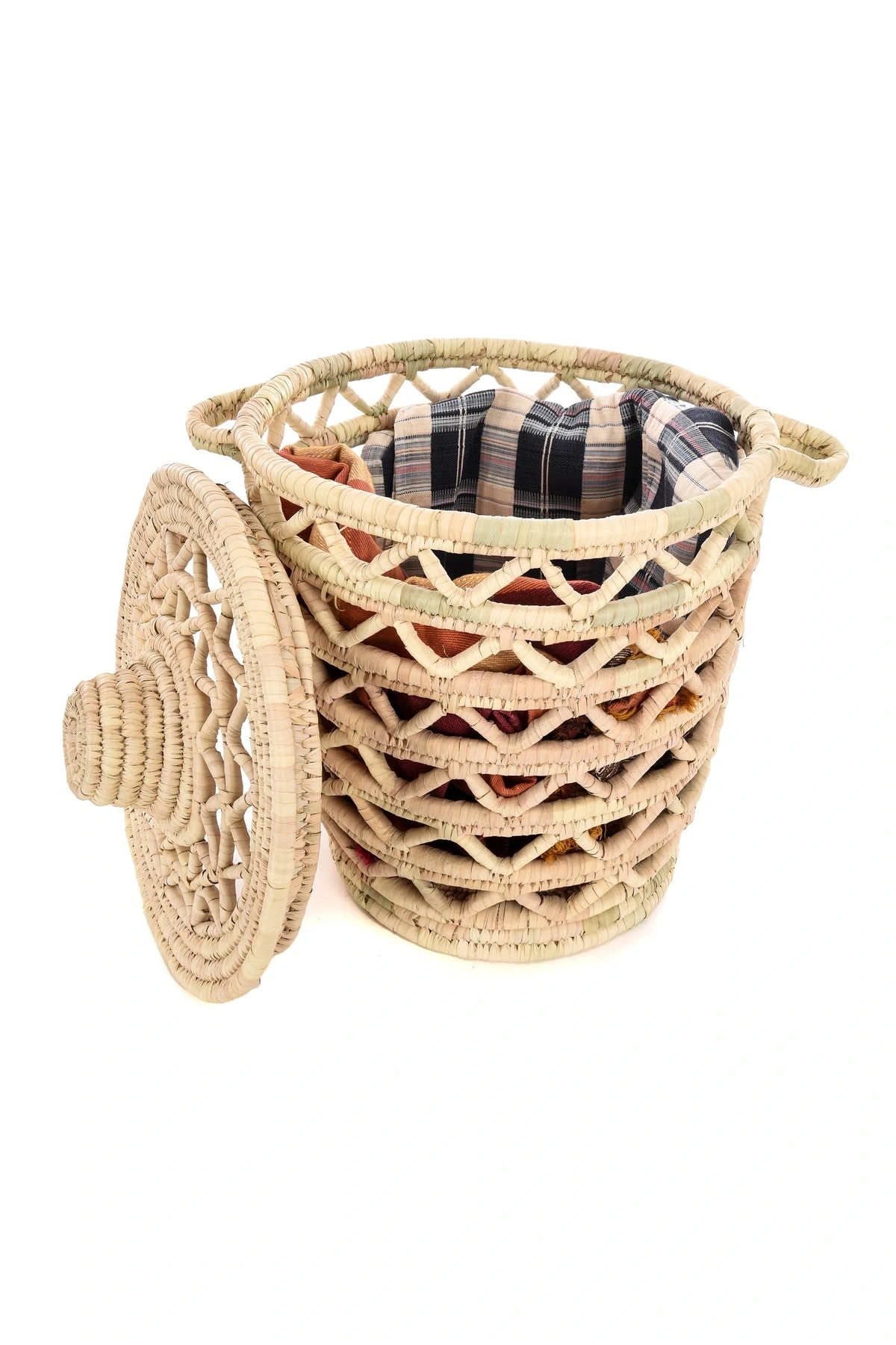 Camellia Hasır Sepet_ Çap 45cm X Yükseklik 50 Cm