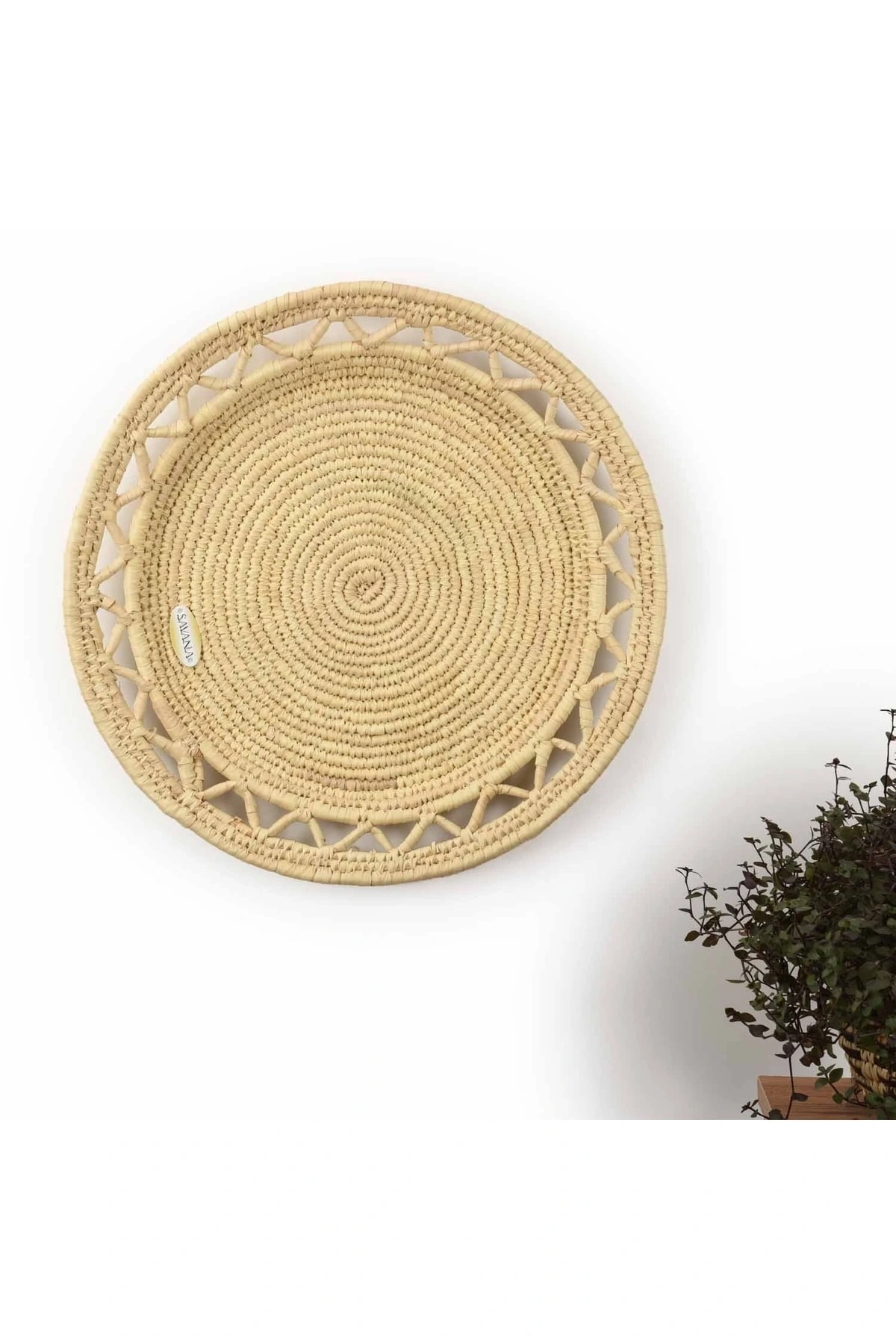 Cydonia Hasır Duvar Tepsi Seti- 3lü