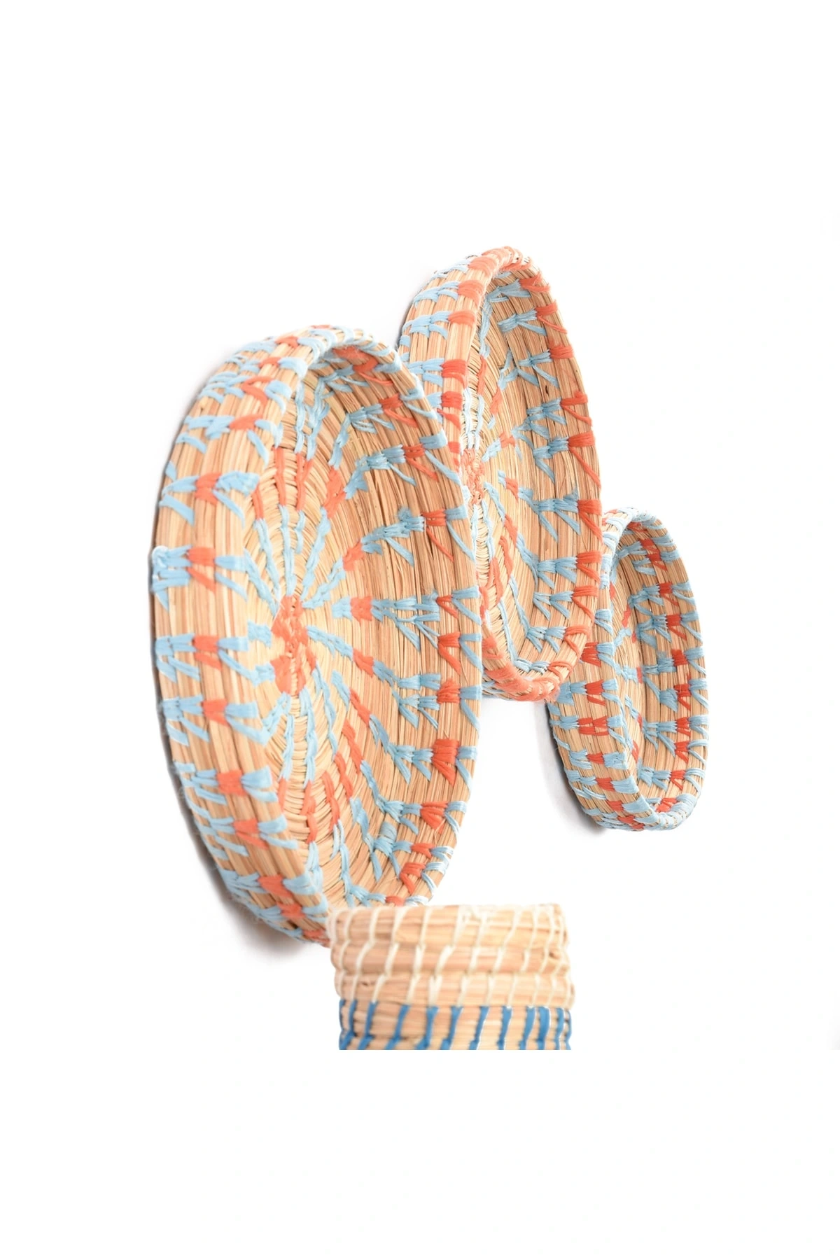 Bergenia Hasır Duvar Tabağı Seti