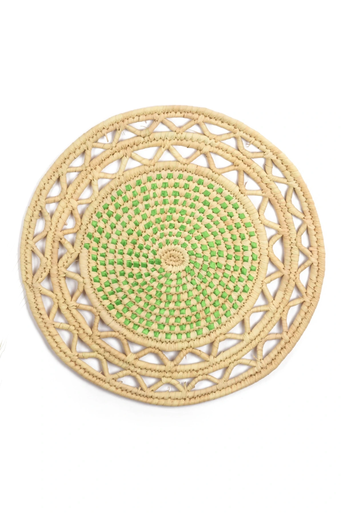 Vinca Hasır Duvar Tabağı_ _ 40 Cm