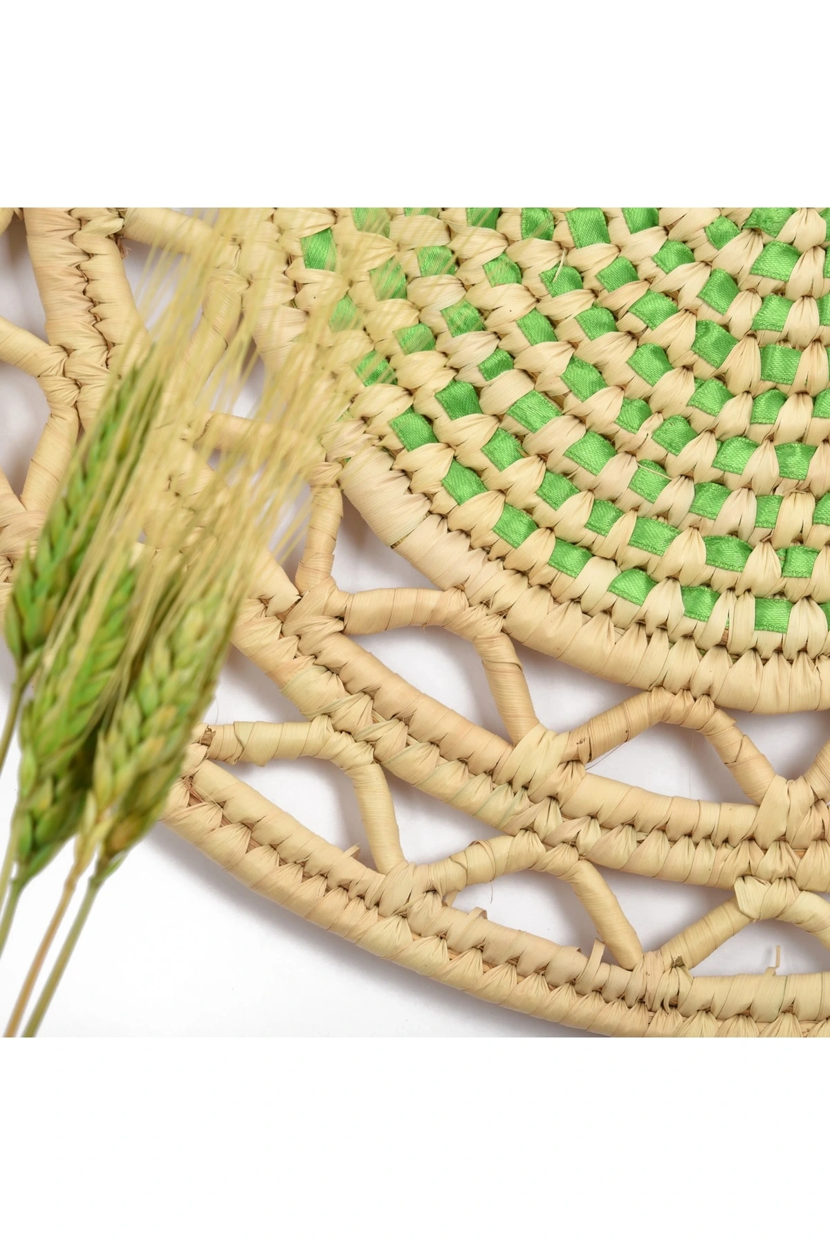 Vinca Hasır Duvar Tabağı_ _ 40 Cm