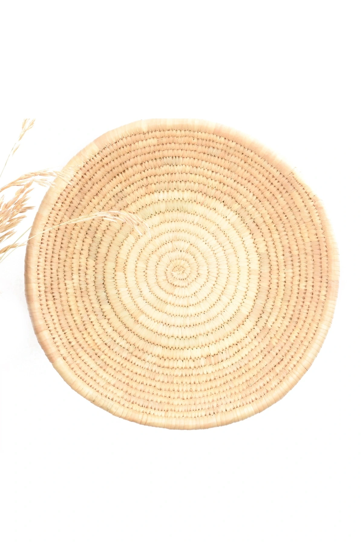 Festuca Hasır Duvar Tabağı Ekstra Büyük Boy_ 50 Cm