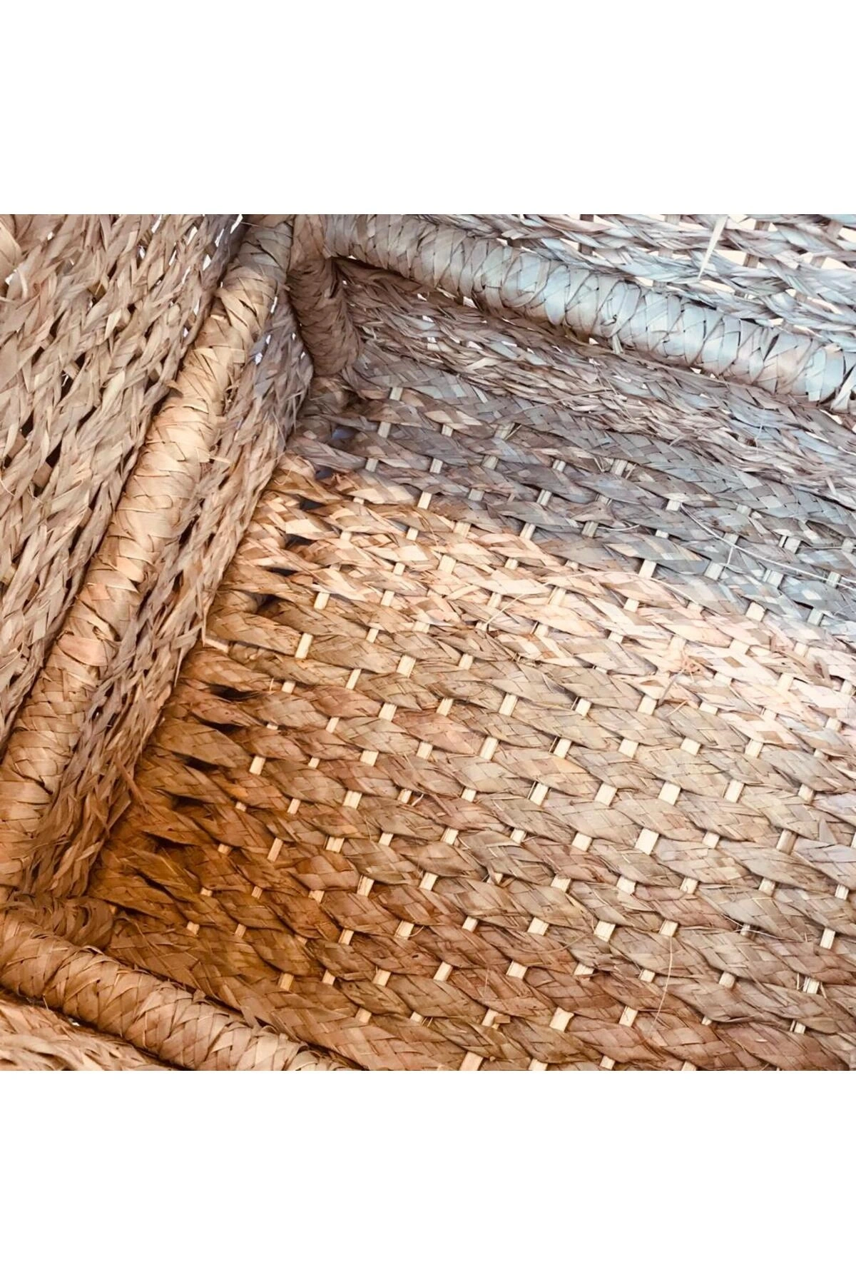 Adenium_ Doğal El Yapımı Hasır Çamaşır Sepeti_ Genişlik 55 Cm