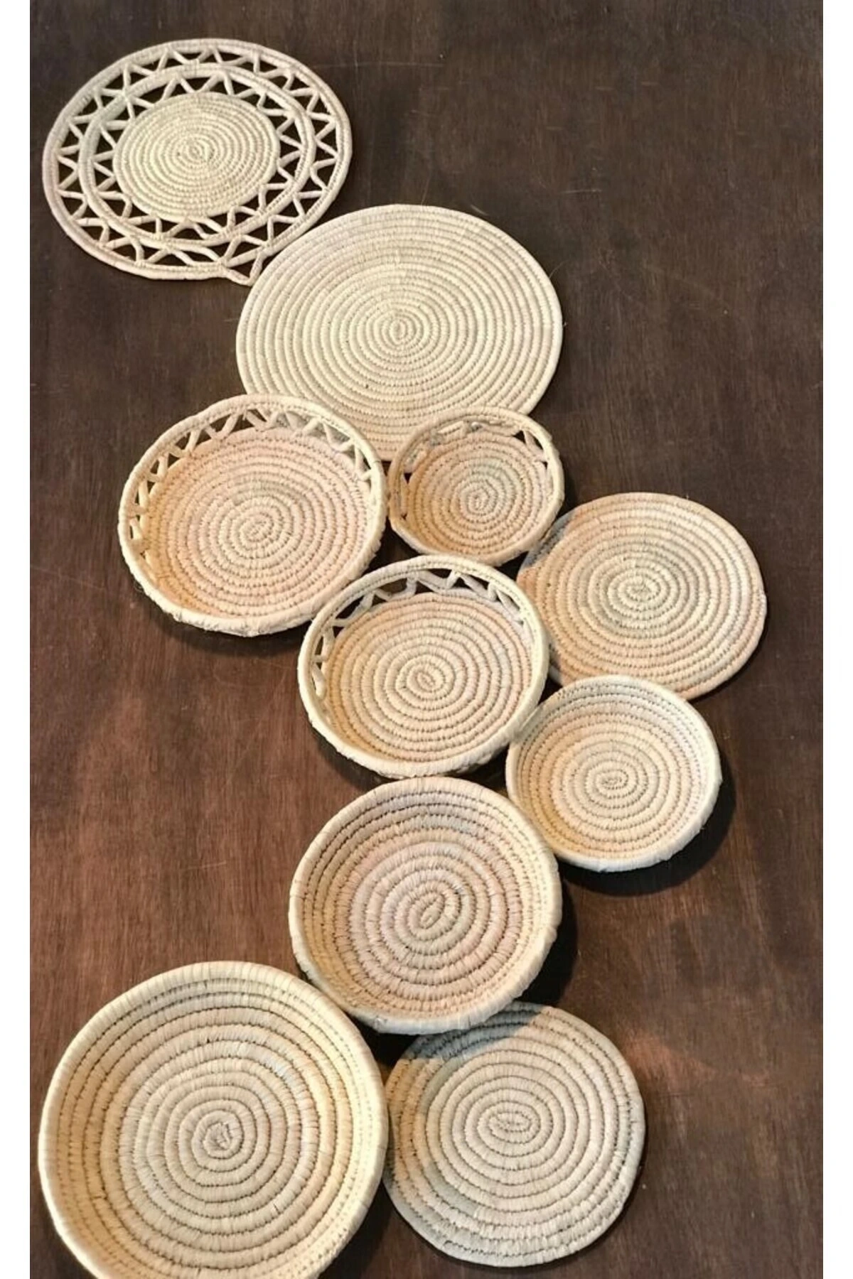 Sophia Duvar Tabağı ve Süsü Seti_ 10lu set