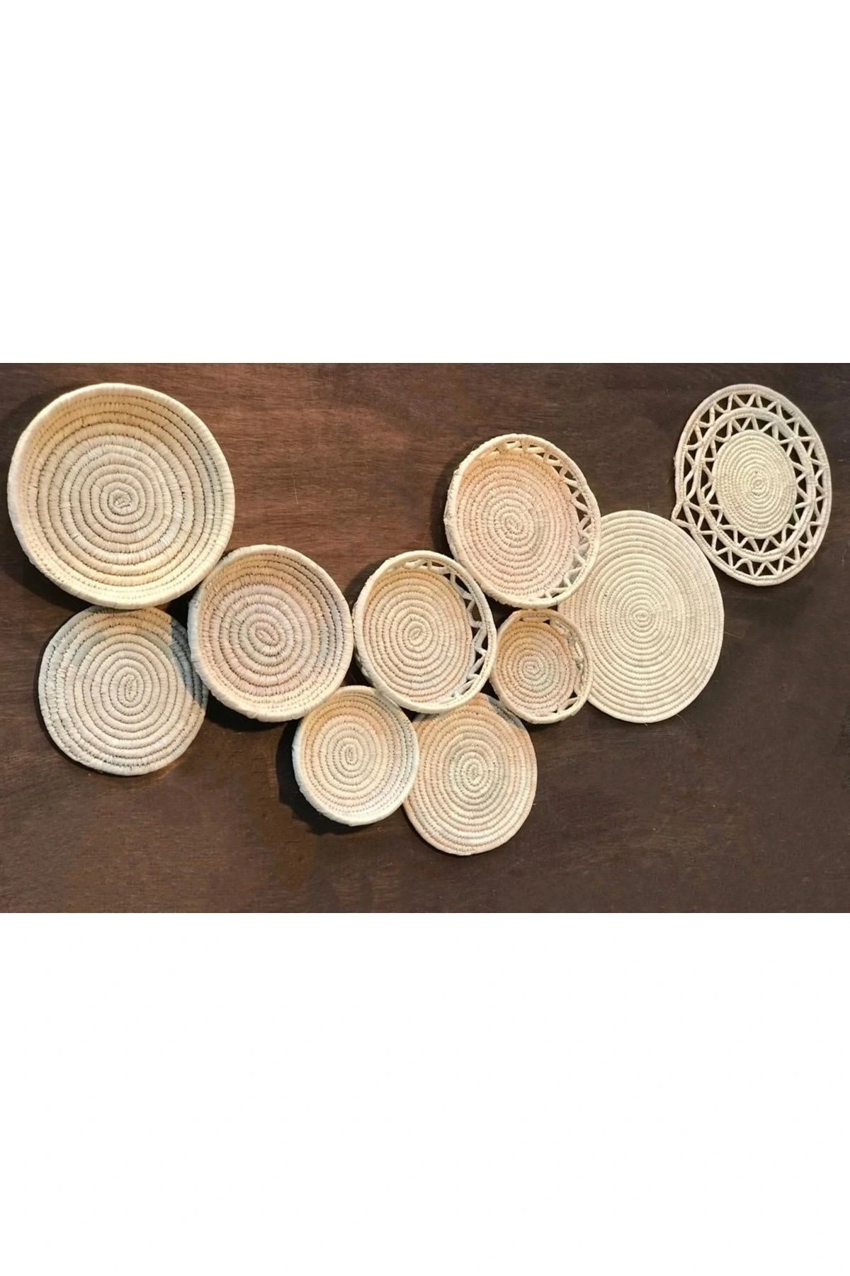 Sophia Duvar Tabağı ve Süsü Seti_ 10lu set