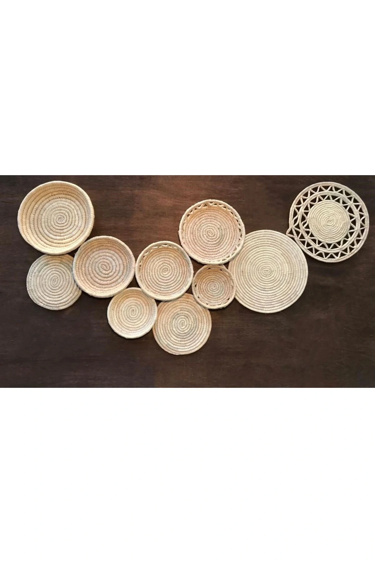 Sophia Duvar Tabağı ve Süsü Seti_ 10lu set