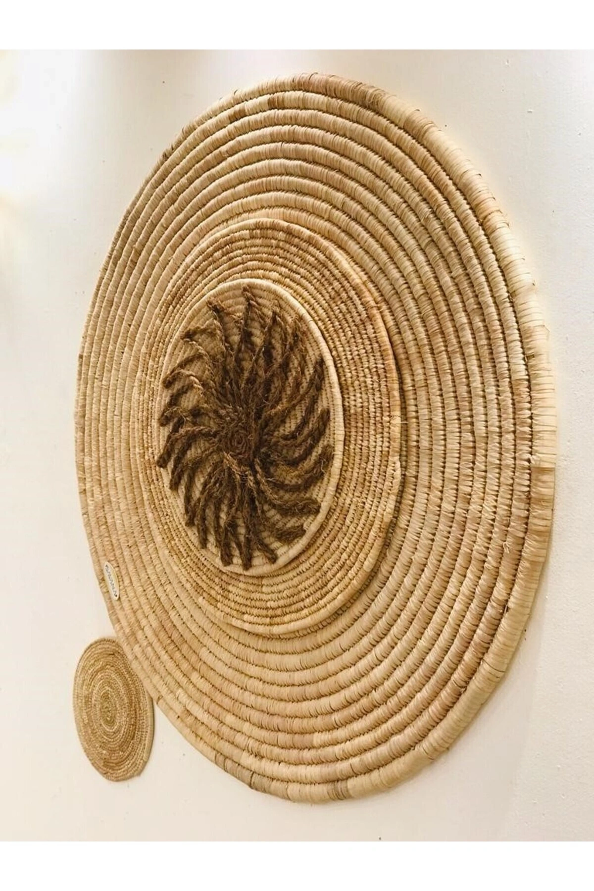 La rose Hasır Duvar Süsü_ 4lü set