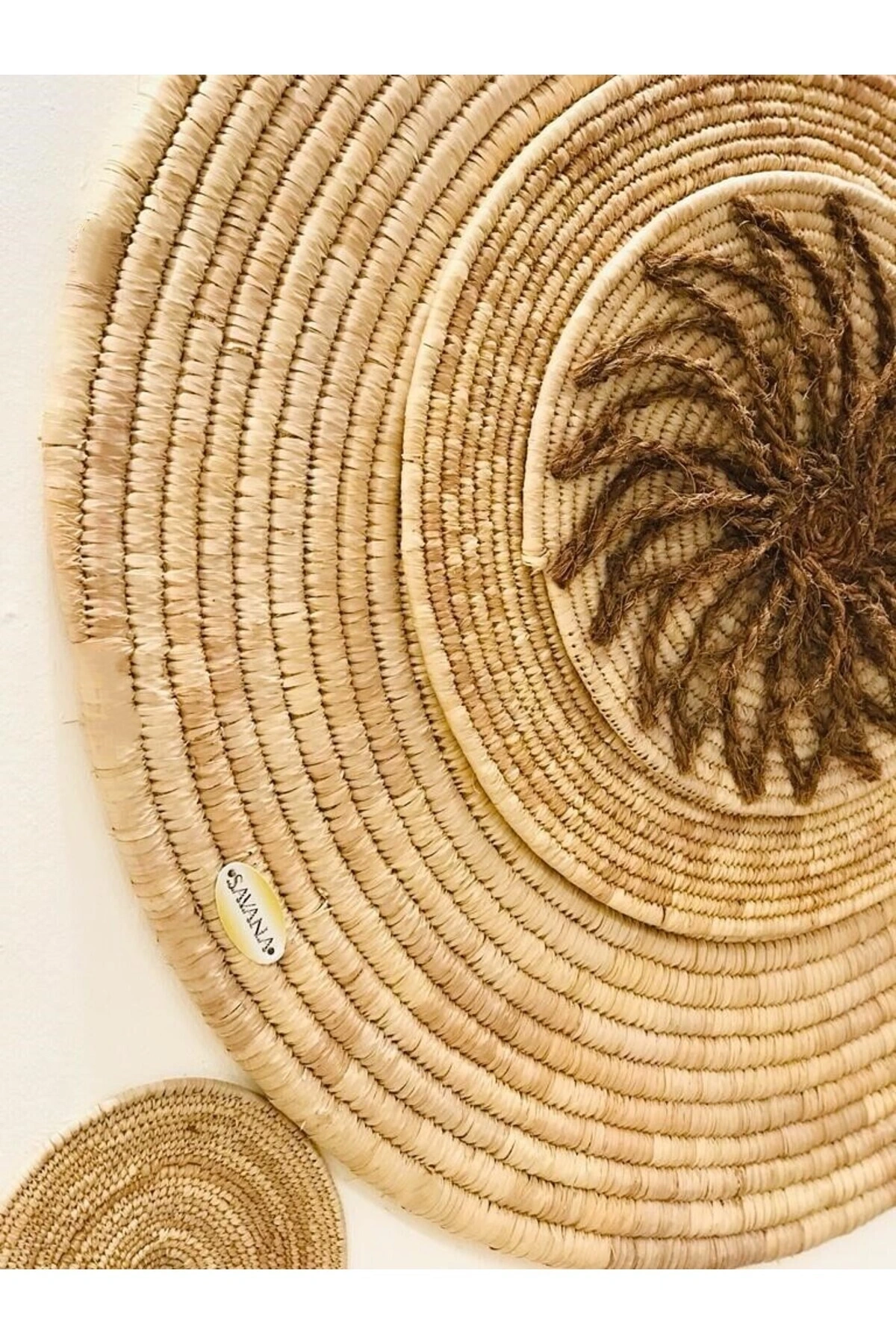 La rose Hasır Duvar Süsü_ 4lü set