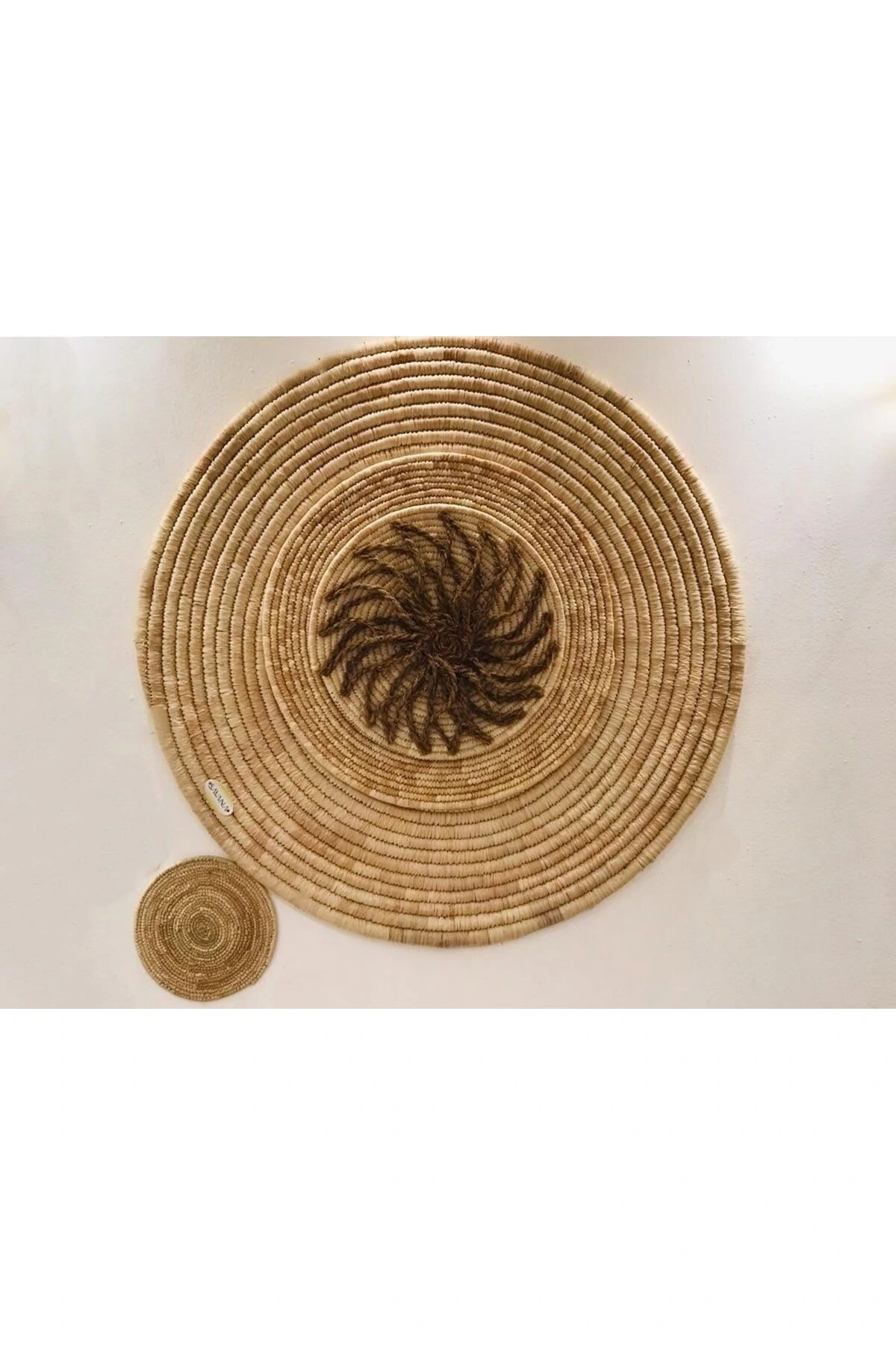 La rose Hasır Duvar Süsü_ 4lü set