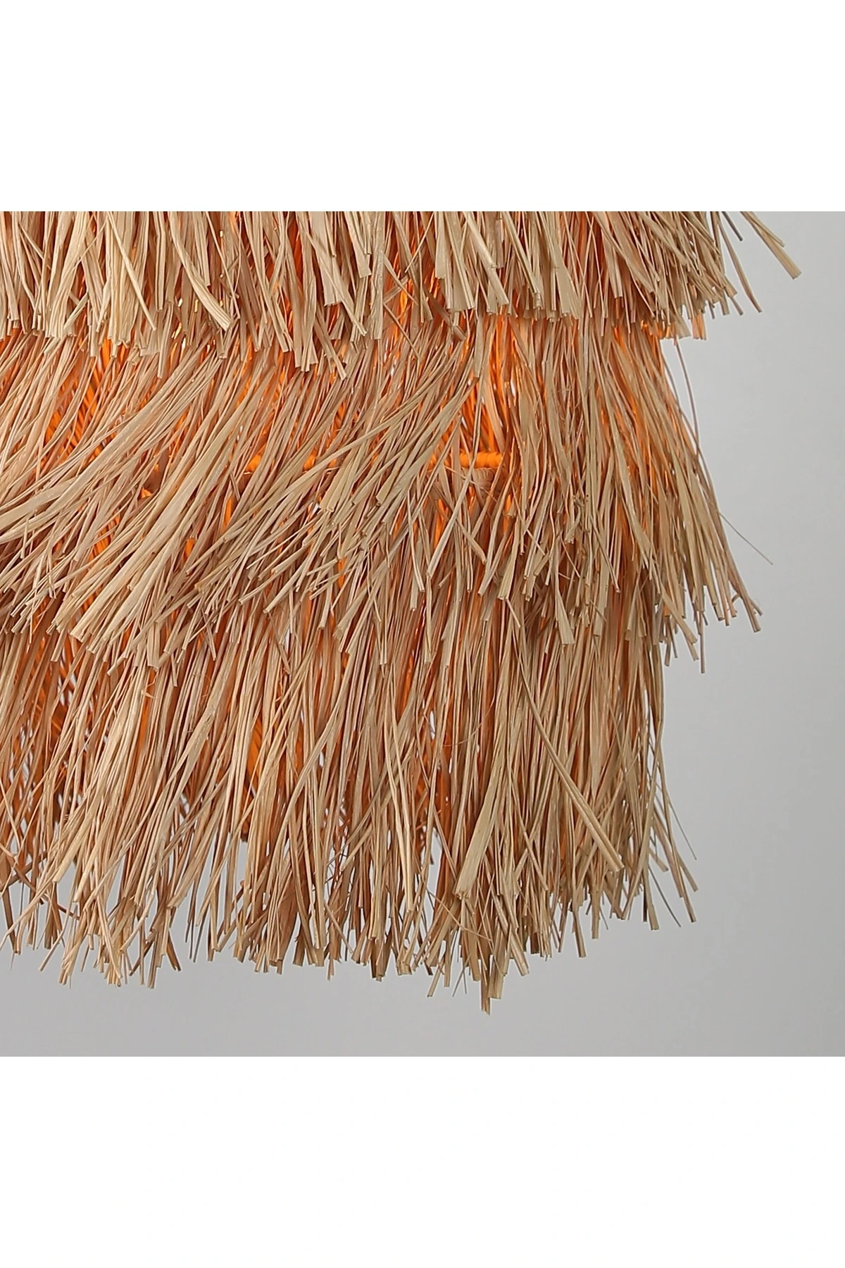 SARKIT & AVİZE , RAFYA AVİZE , AYDINLATMA 25CM