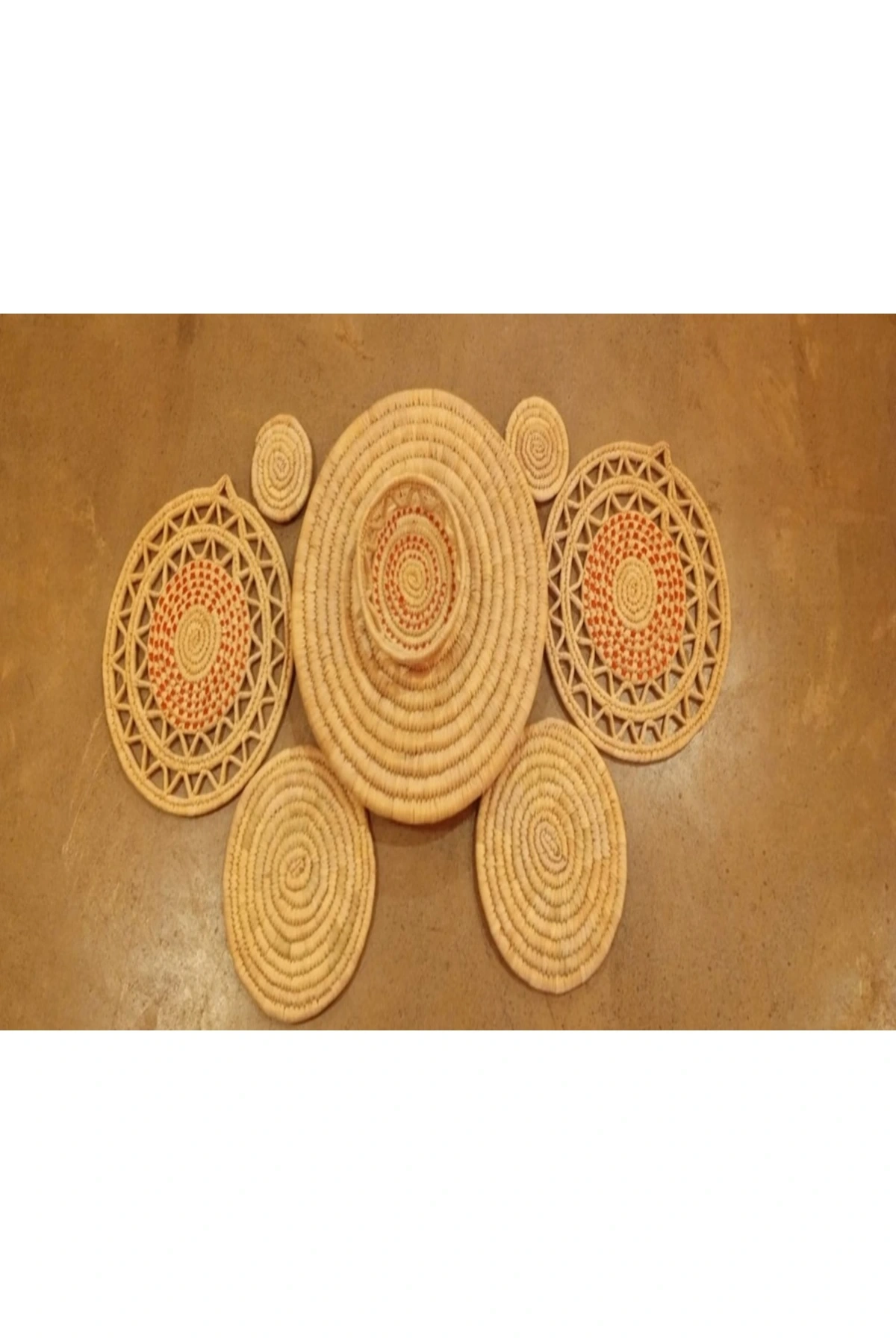 EVA 8Lİ DUVAR TABAĞI SETİ