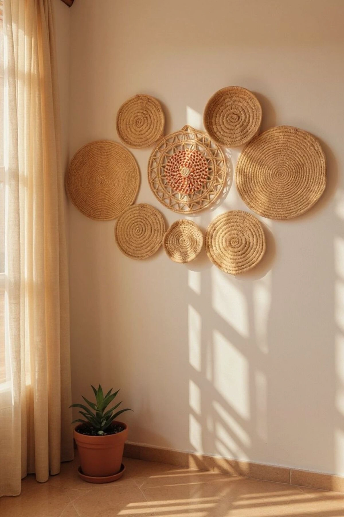 DENİZ 8Lİ DUVAR TABAĞI SETİ