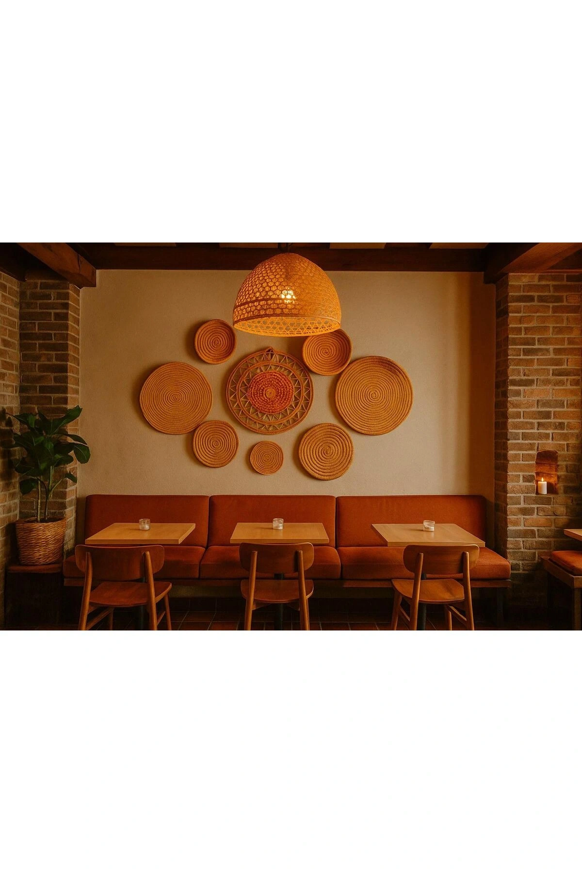 DENİZ 8Lİ DUVAR TABAĞI SETİ