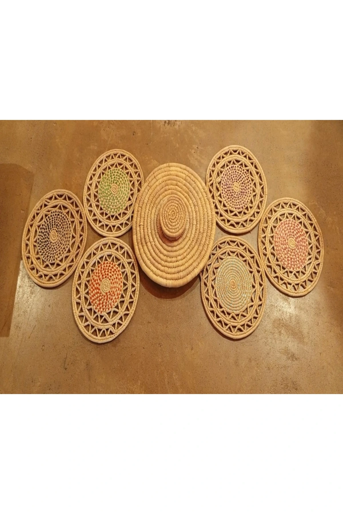 SURA 8Lİ DUVAR TABAĞI SETİ