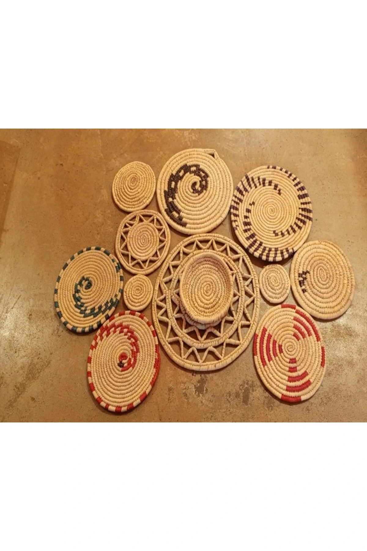 AISHA 12Lİ DUVAR TABAĞI SETİ