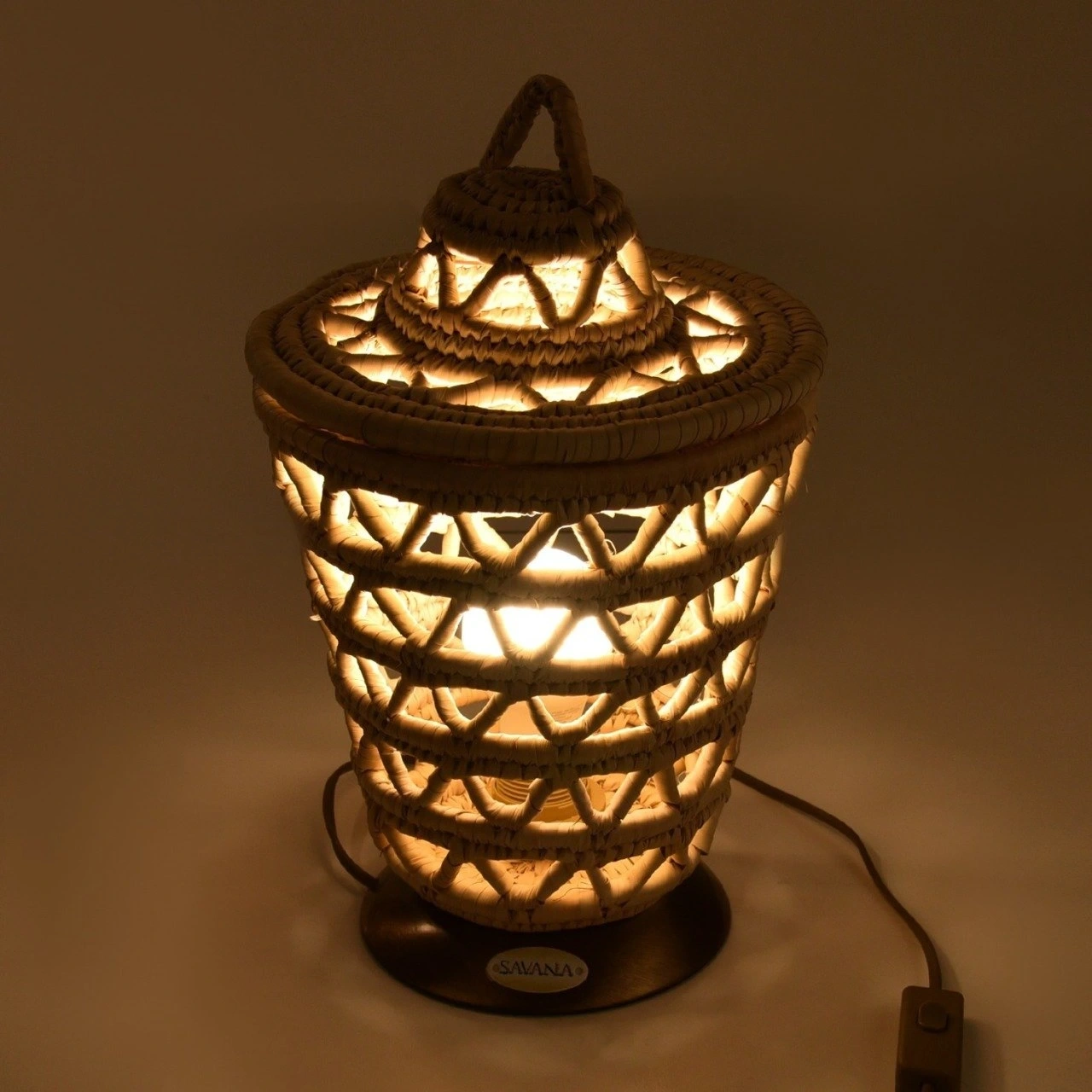 Bugloss Hasır Masa Lambası