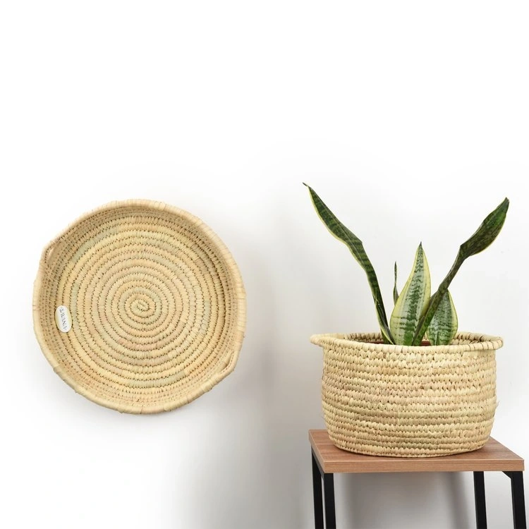 Carpinus Hasır Duvar Tabağı Büyük Boy_ 40 cm