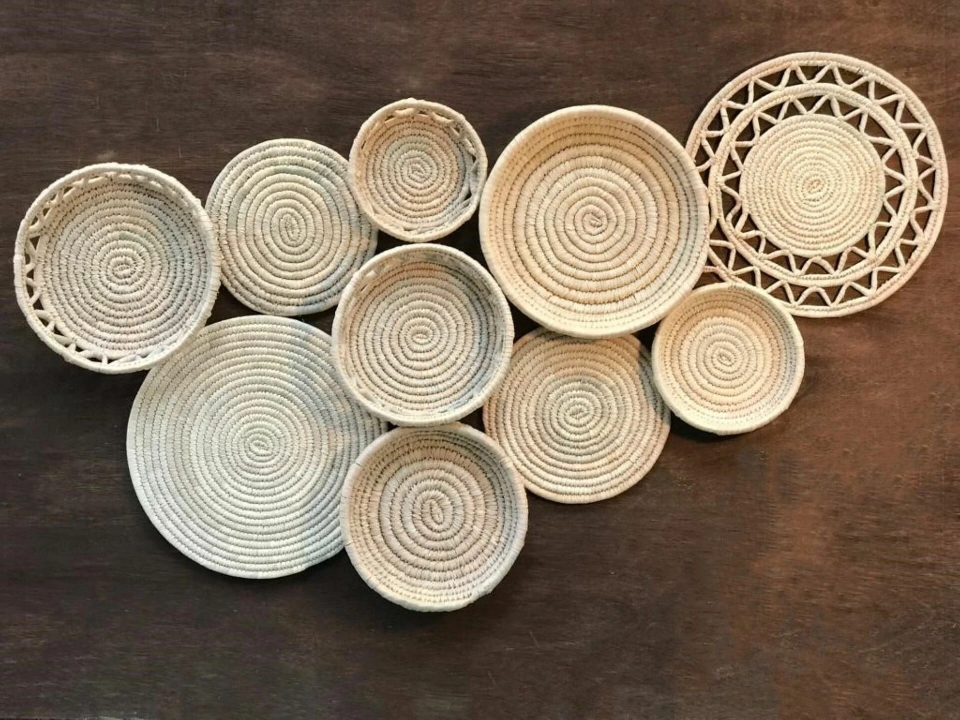 Celia Duvar Tabağı ve Süsü Seti_ 10lu set