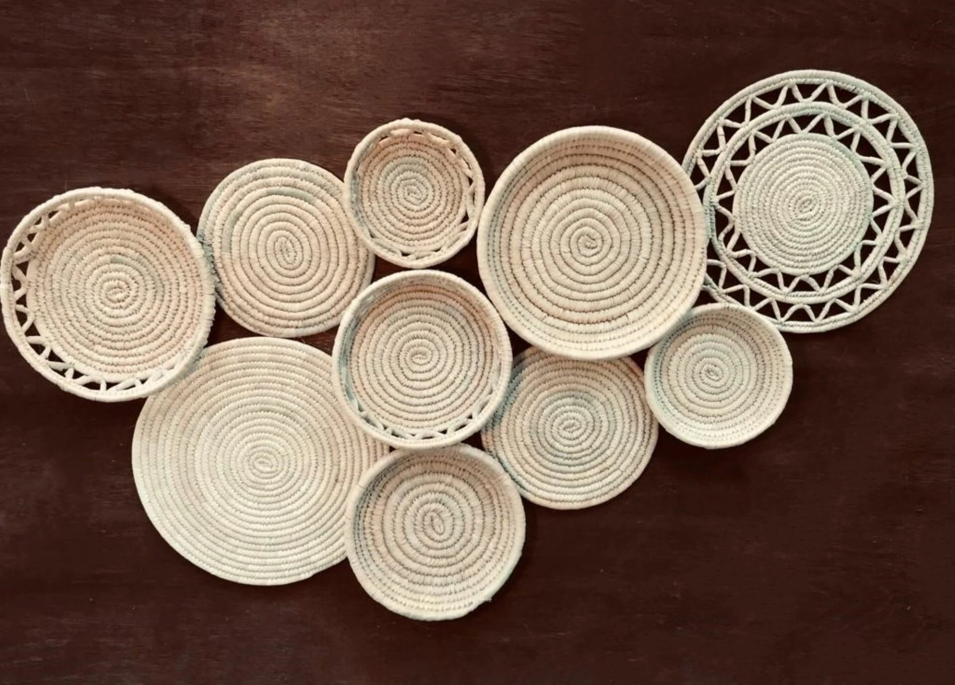 Celia Duvar Tabağı ve Süsü Seti_ 10lu set