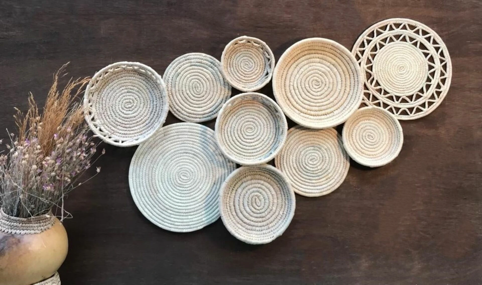 Celia Duvar Tabağı ve Süsü Seti_ 10lu set