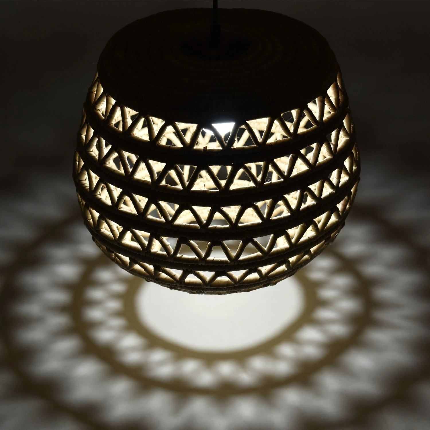 Cissus Hasır Tavan Aydınlatma